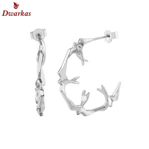 Joyería Lisa 925 plata esterlina forma de pájaro pendiente mujeres conjuntos de joyería - Product Image 3