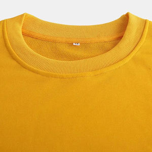 New Design Women's Plus Size 100% Cotton Korean Crew <b>Sweatshirt</b> High Sport Hoodies Long Sleeves Sustainable Breathable - Product Image 5