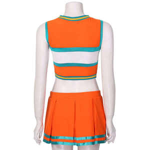 Uniformes de cheerleading pour femmes adultes confortables et personnalisés, 100% polyester, style jupe, impression par sublimation professionnelle, dernier design, nouveauté - Product Image 1