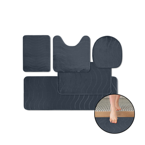 Wholesale Soft Bathroom floor <b>mat</b> <b>Absorbent</b> Non-Slip high quality personalized rugs and <b>mats</b> from India - Product Image 1