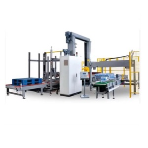 Maquinaria paletizadora automática industrial para cajas de plástico Precio razonable Máquinas de envasado de productos cosméticos líquidos - Product Image 1