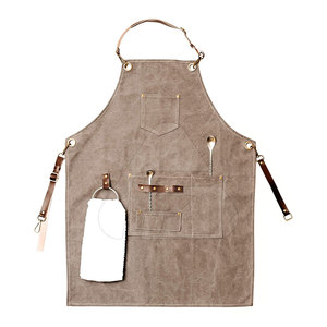 Durable Washable Heavy Duty <b>Leather</b> <b>Apron</b> <b>Leather</b> Welding <b>Apron</b> - Product Image 1