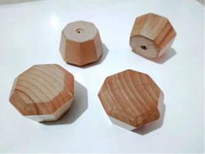 Perilla de Puerta de Madera para Mueble, Color, Forma y Tamaño Personalizados, Hecho en India - Product Image 3