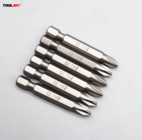 TOOLJOY – Embouts de tournevis PH2 double embout en acier S2, lot de 10 pièces, en boîte à clapet suspendue, pour visseuse à chocs – Vente directe usine
