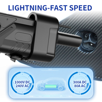 Nouvel adaptateur CCS1 vers NACS Cybertruck V4.0 250A DC 80A AC certifié CE, étanche IP54, station de charge Tesla