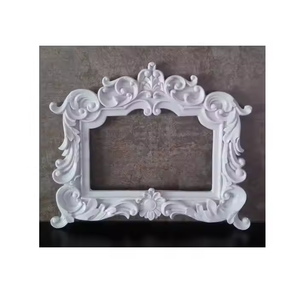 Azora Industries Style Offre Spéciale cadres de miroir en bois modernes avec des cadres de miroir en bois de couleur unie naturelle et brune - Product Image 6