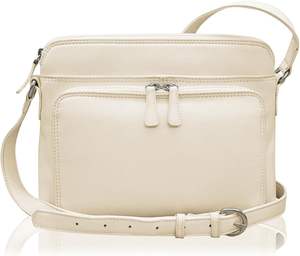 "Bolso bandolera de cuero Premium Bolso de hombro elegante con acabado elegante, correa ajustable, cierre seguro y elegancia moderna - Product Image 4