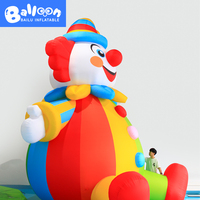Clown gonflable personnalisé pour la décoration de festivals, les activités de vacances, les publicités commerciales