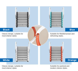 Escalier télescopique électrique pliable en aluminium simple et invisible, nouveau produit moderne pour la maison, villa, grenier - Product Image 3