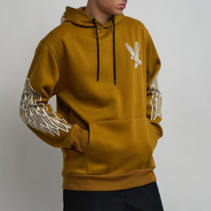Nouveaux arrivages de sweat à capuche pour homme avec logo et taille personnalisés pour l'hiver sweat à capuche de couleur unie avec strass vierge de grande qualité à des prix abordables - Product Image 6