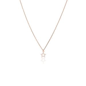 Collier pendentif mini étoile en argent sterling 925 Azuris, bijoux fins, origine Turquie - Product Image 2