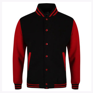 Wholesale Best Quality Light <b>Weight</b> Breathable Windproof Men Embroidered Varsity Jacket / New Fashion Wear Fleece Men Jacket - Product Image 4