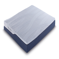 Matelas enroulable orthopédique de luxe à ressorts ensachés et surmatelas compressé, taille personnalisée, pour chambre moderne et usage en camping