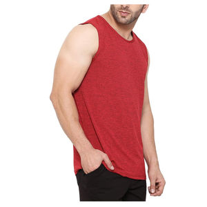 Seamless Nylon Fitness Vest Lightweight & Anti-Odor Polyester Bodybuilding Tank Top Factory Direct Supply - Product Image 3