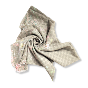 Reiko Series, bufanda de algodón de manga corta, hiyab con estampado Digital de oliva para Primavera, materiales Premium, atuendo informal diario, venta al por mayor - Product Image 1