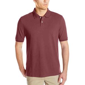 Camiseta de polo de algodón 100% para hombre, Camiseta ajustada de manga corta personalizada con patrón bordado, varios colores sólidos, precio barato - Product Image 5