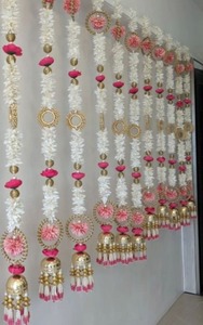 Guirlande de fleurs artificielles Jasmine, décorations de mariage indien, décoration murale, décoration intérieure - Product Image 2