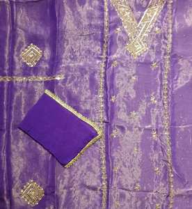 Trajes Modernos de Diseño Indio, Sin Coser, Bordados a Mano, Hermosos y Elegantes, para Mujer, Ideales para Fiestas - Product Image 3