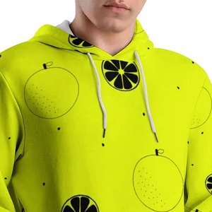 Fabricante profesional Tamaño adulto Hombres Sublimación Sudadera con capucha para la venta Diseña tu propia Sudadera con capucha de sublimación para hombres - Product Image 3