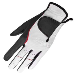 Guante de golf de cuero genuino 100% transpirable de dedo completo de estilo y logotipo personalizable para hombres para todo tipo de clima con agarre para deportes - Product Image 4