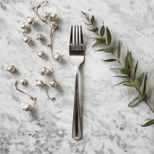 High Grade Sustainable Stainless Steel Forks Set SS Pastry Sweet Fork Modern Customizable Rust Resistant 5 <b>Star</b> Hotel - Product Image 4