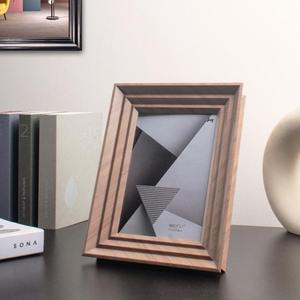 Decorative wooden photo <b>frame</b> ideal for <b>wedding</b> <b>pictures</b> anniversary gifts interior styling premium artisan timeless quality - Product Image 6