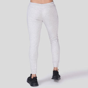 Pantalons taille haute pour hommes Logo personnalisé Pantalons de survêtement droits décontractés Service OEM Tissu haute en coton Travail Sport pour homme - Product Image 6