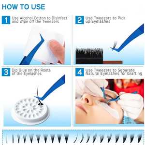 Ensemble de 7 pinces professionnelles antistatiques à pointe bleue plasma, logo personnalisé, en acier inoxydable, droites et courbes - Product Image 6