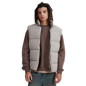 Veste d'hiver chaude pour homme, design personnalisé OEM, vente chaude, streetwear, vêtements décontractés, respirante, fermeture éclair intégrale, vestes sans manches pour homme - Product Image 3