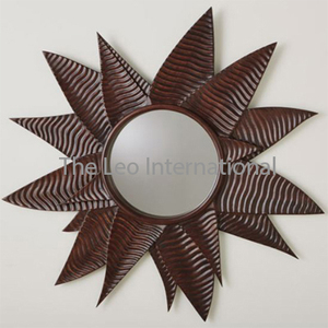 Espejo de Estilo Simple Personalizado, Marco Grande de Hierro Gris, Espejo Geométrico para Colgar en la Pared, Aspecto Lujoso y Atractivo - Product Image 5