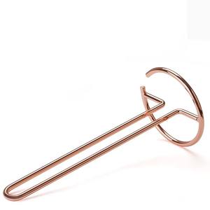 Porte-papier toilette en métal de luxe en gros avec design antidérapant et durable, surface polie améliorant l'éclat de la salle de bain - Product Image 2