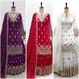 Diseñador Party Wear Top-Lehenga Con Dupatta - Product Image 4