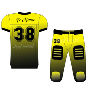 Uniforme de Rugby americano de poliéster 100% de alta calidad, diseño personalizado, sublimación, camiseta de fútbol americano, conjunto deportivo para niños - Product Image 5