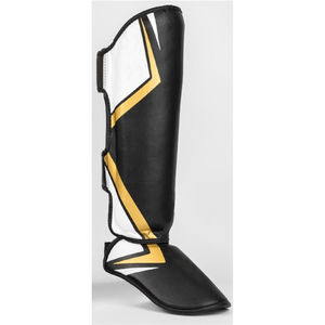 MMA-Protège-tibia en mousse de cuir protège-jambes de boxe-équipement de protection des pieds-Protège-tibias durables OEM - Product Image 6