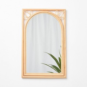 Miroir mural en rotin traditionnel de luxe, marque privée d'excellente qualité, fabriqué à la main, prix de gros - Product Image 3