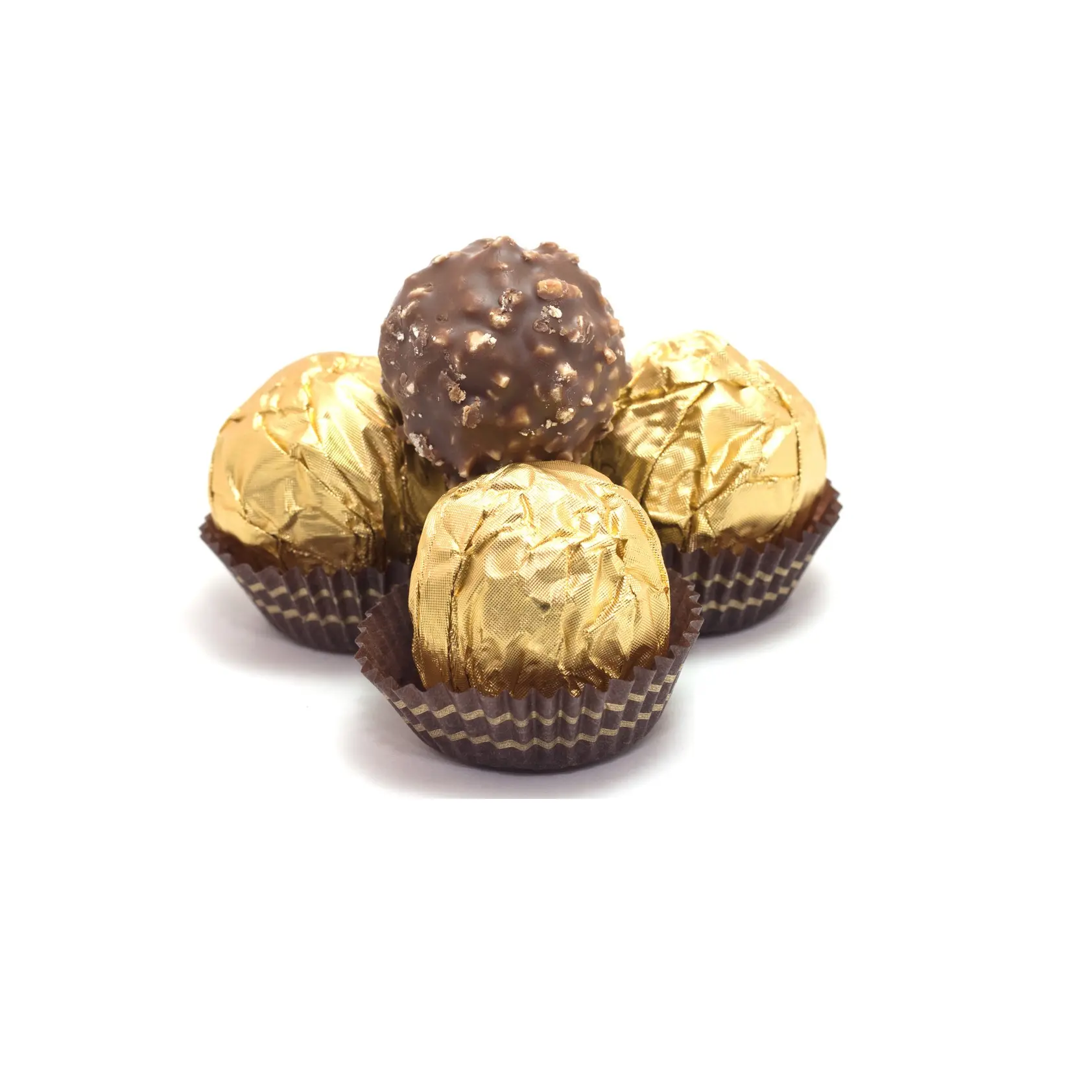 แท่งช็อคโกแลตสีขาวเฟอร์โร่ Rocher พร้อมเฮเซลนัทและครีม90กรัม