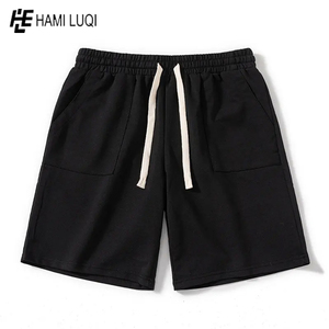 2025 New Men Athletic <b>Running</b> 100% French Terry Sweat Shorts Casual Wear Fashion Men Gym Fitness Shorts Beach - Product Image 2