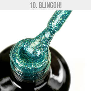 ¡UV LED Glitter Gel Polish Color-Hecho en EU - CPNP - Blue - Gel Polish BlingOh! 10 - 12 ml-Uñas místicas - Product Image 2