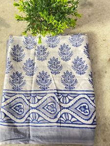 Pareo de mujer, bufandas ligeras de algodón para el cuello, gasa de algodón indio hecho a mano, estampado de bloques, cubierta de playa de verano Pareo - Product Image 3