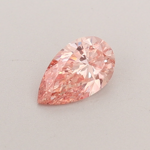 IGI FV Pk Fancy Vivid Pink 1,11 Ct Lab Grown Diamond Pear Diamond VS1 Clarity Diamond para banda de compromiso Pink Lab Jewelry - Product Image 1