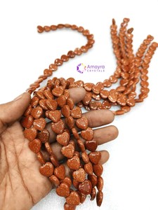 Cuentas de ágata opalita en forma de corazón de 12mm al por mayor, cuentas de piedras semipreciosas naturales, artesanías de estilo Feng Shui de cristales Amayra - Product Image 3