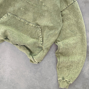 High quality cotton acid washed hoodie High Street Series basics/cotton blended Washing <b>sweater</b> stone washed <b>vintage</b> hoodie - Product Image 5