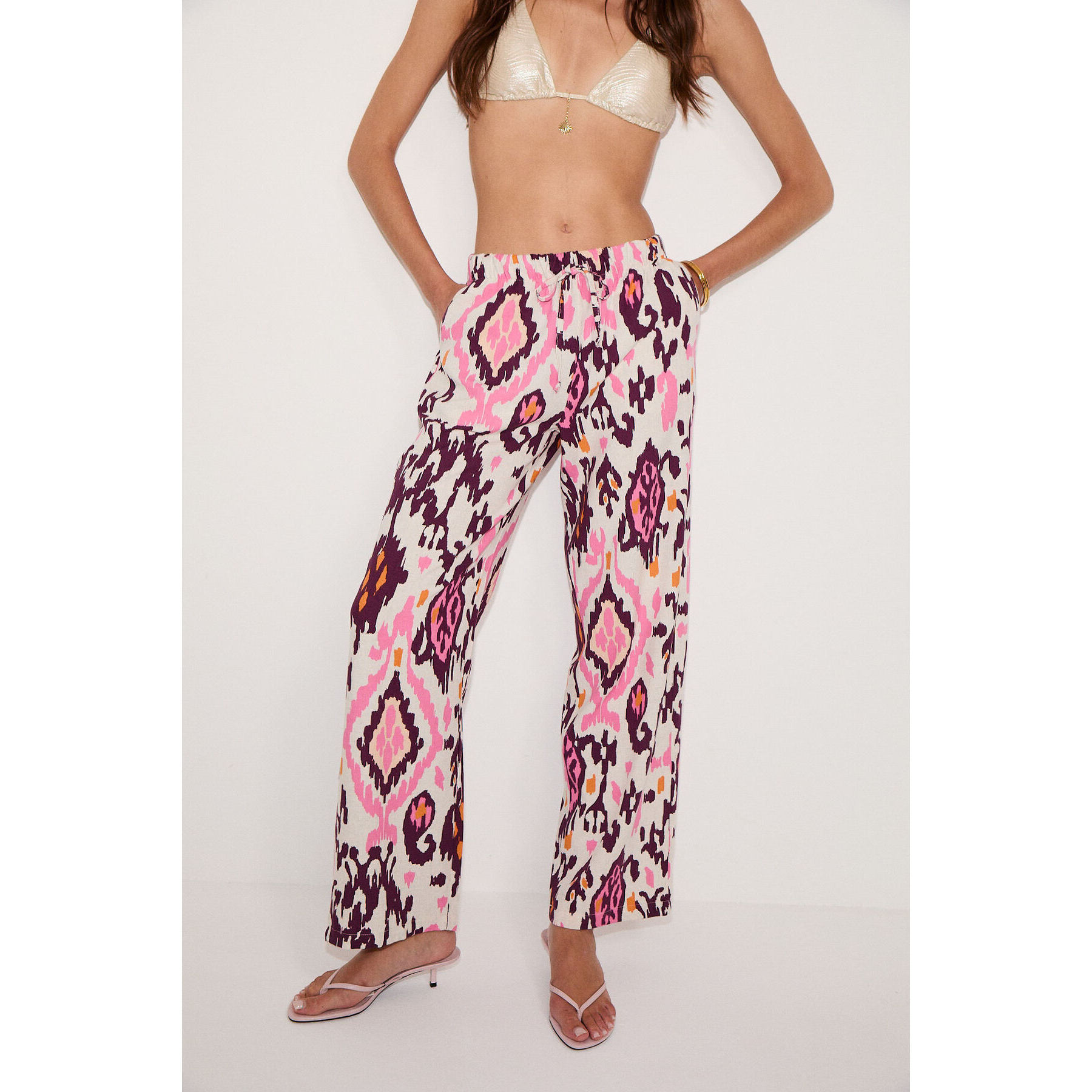 Pink Printed