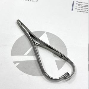 คีมจับเดอร์มอลแองเคอร์สแตนเลสแบบขายส่ง ขนาด 5.5 นิ้ว พร้อมหัวขนาด 3 มม. 4 มม. 5 มม. เครื่องมือเจาะร่างกายระดับมืออาชีพ - Product Image 1