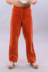 Sarouel en coton fait à la main solide uni jambe large mode vintage avec anti-rides coupe ample décontracté Streetwear avec poches - Product Image 5