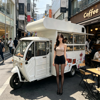 Food Truck Mobile Personnalisable avec Cuisine Complète, Salle de Bain et Équipement Commercial pour Marché Nocturne