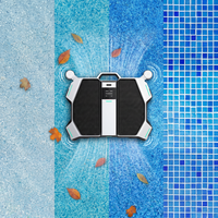 Addotron SE PRO, Limpiador Robótico de Piscinas Automático con Energía Solar, Batería Grande de 9600mAh, Control por Aplicación