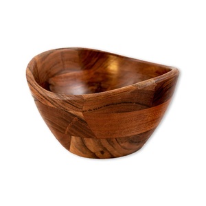 Custom Design <b>Large</b> Wooden <b>Salad</b> <b>Bowl</b> with 2 Mixing Hands Acacia Wood <b>Large</b> <b>Bowl</b> <b>Salad</b> <b>Bowl</b> With Mixture Set Wholesale Price - Product Image 1