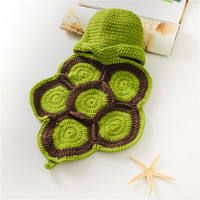 Conjunto de Disfraz de Gorro de Punto de Ganchillo para Fotografía de Bebés Recién Nacidos, Gorro Hecho a Mano para Baby Shower