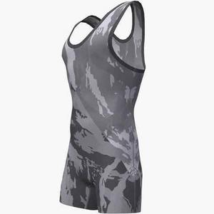 Custom Designed High Quality <b>Weightlifting</b> Wrestling Uniforms Men Boxing Sports Wear <b>Singlet</b> Adjustable Strap Custom Logo Custom - Product Image 3